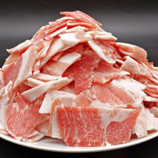 自社工場で加工した業務用豚小間肉（冷凍・全国発送対応）